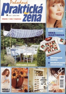 2000/08 časopis Praktická žena / velký formát