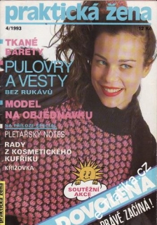 1993/04 časopis Praktická žena / velký formát
