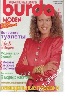 1989/11 časopis Burda Rusky