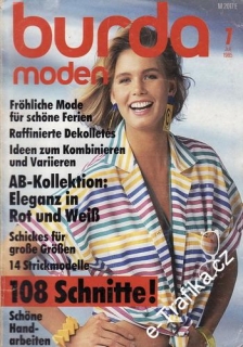 1985/07 časopis Burda německy