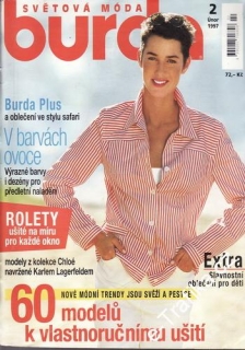 1997/02 časopis Burda česky