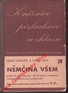 Němčina všem / Josef Doležel a Alois Jokl, 1940