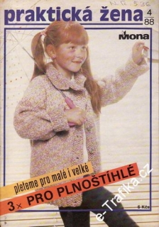 1988/04 časopis Praktická žena / velký formát