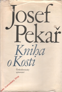 Kniha o Kosti / Josef Pekař, 1970, poš. obal