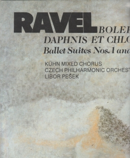 LP Ravel, Bolero, Daphnis et Chloe, Libor Pešek, Stareo, 1985