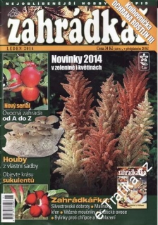 2014/01 Zahrádkář, nejoblíbenější hobby časopis