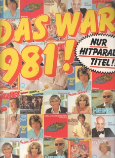 LP Das War 1981, Nur Hitparaden Titel, 32 031 7