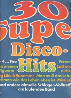 LP 30 Super Disco Hits, S 64 429 B