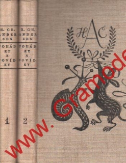 Pohádky a povídky I. II. díl / Hans Christian Andersen, il. Cyril Bouda, 1955