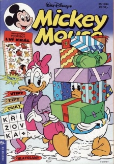 25/1994 Walt Disney, Mickey Mouse