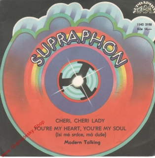 SP Modern Talking, Cheri, Cheri Lady, You're My Heart, You're My Soul, 1986
