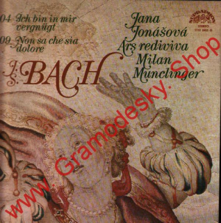 LP Johann Sebastiann Bach, Kantata BWV 204, 209, Jana Jonášová, 1979, 1112 2453 