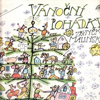 LP Vánoční pohádky. Zbyněk Malinský,  1985 Supraphon