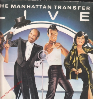 LP The Manhattan Transfer Live, 1978