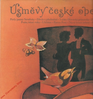 LP Úsměvy české operety, 1986, Perly panny Serafínky...