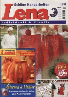 10/1999 Lena, časopis o vyšívání, ruční práce, německy
