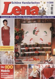 11/2000 Lena, časopis o vyšívání, ruční práce, německy