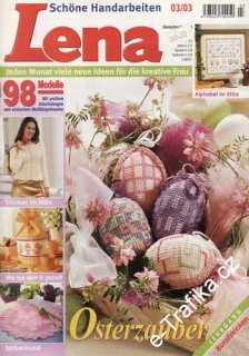 03/2003 Lena, časopis o vyšívání, ruční práce, německy
