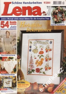 09/2001 Lena, časopis o vyšívání, ruční práce, německy