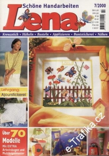 07/2000 Lena, časopis o vyšívání, ruční práce, německy