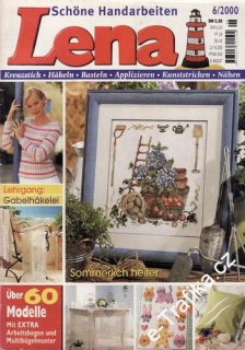 06/2000 Lena, časopis o vyšívání, ruční práce, německy