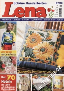 08/2000 Lena, časopis o vyšívání, ruční práce, německy