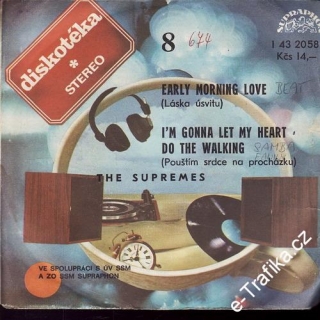 SP Diskotéka 008, The Supremes, Láska úsvitu, Pouštím srdce na procházku, 1977
