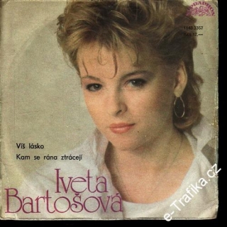 SP Iveta Bartošová, Víš Lásko, Kam se rána ztrácejí, 1987, 1143 3357