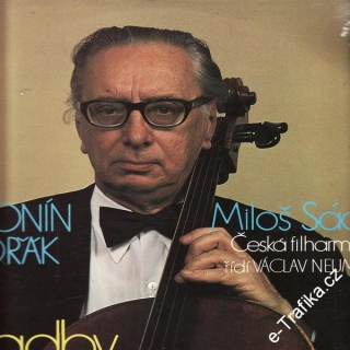 LP Antonín Dvořák 2album, Miloš Sádlo, skladby pro violoncello, 1977