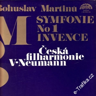 LP Bohuslav Martinů, symfonie č. 1, Invence, 1978