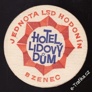Jednota LSD Hodonín Hotel Lidový dům Bzenec