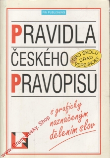 Pravidla českého pravopisu s graficky neznačeným dělením slov, 2001