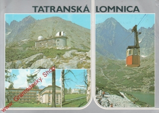 Pohlednice, Tatranská Lomnica, Liptov, Vysoké Tatry, prošlo poštou