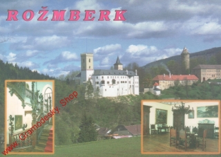 Pohlednice, Rožmberk, 1999, čistý