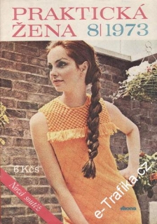 1973/08 časopis Praktická žena / velký formát