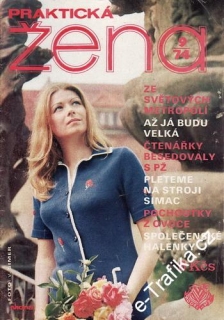 1974/09 časopis Praktická žena / velký formát
