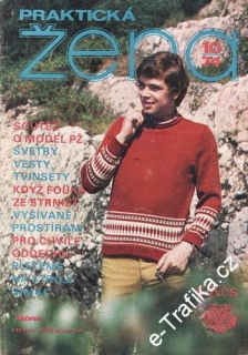 1974/10 časopis Praktická žena / velký formát