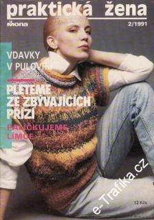 1991/02 časopis Praktická žena / velký formát