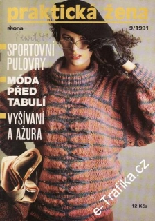 1991/09 časopis Praktická žena / velký formát