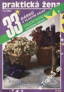 1991/11 časopis Praktická žena / velký formát