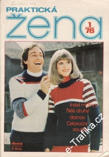 1978/01 časopis Praktická žena / velký formát