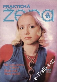 1978/08 časopis Praktická žena / velký formát