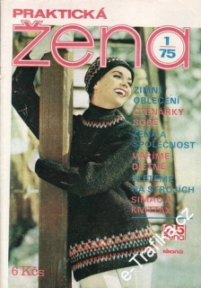1975/01 časopis Praktická žena / velký formát