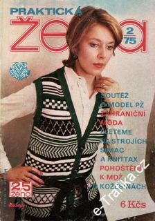 1975/02 časopis Praktická žena / velký formát