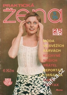 1975/05 časopis Praktická žena / velký formát