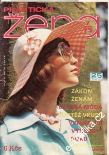1975/07 časopis Praktická žena / velký formát