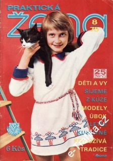 1975/08 časopis Praktická žena / velký formát
