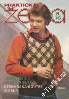 1976/08 časopis Praktická žena / velký formát