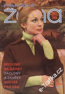 1976/10 časopis Praktická žena / velký formát
