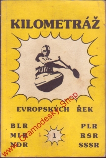 Kilometráž evropskách řek, BLR, MLR, NDR, PLR, RSR, SSSR, 1984